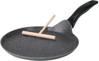 STONELINE Cr&ecirc;pepfanne Aluminiumguss &Oslash; 25 cm, Induktion, mit Teigverteiler