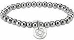 Armband LIEBESKIND BERLIN "LJ-0071-B-17", edelstahlfarben, Armb&auml;nder, Damen, 17cm,