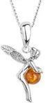 Kette mit Anh&auml;nger OSTSEE-SCHMUCK "Ostsee-Schmuck Kette mit Anh&auml;nger Elfe...