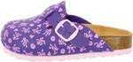 Pantolette LICO "Pantolette Bioline Clog Kids", M&auml;dchen, Gr. 28, lila, Synthetik,
