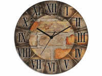 Artland Wanduhr "Antike Uhr", wahlweise mit Quarz- oder Funkuhrwerk, lautlos...