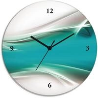 Artland Wanduhr "Kreatives Element" wahlweise mit Quarz- oder Funkuhrwerk, lautlos