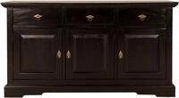 SIT Sideboard "Reims 148 cm aus massiver Akazie mit 3 T&uuml;ren und 3 Schubladen"