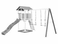 Spielturm AXI "Beach Tower" Spieltürme grau (weiß, grau) Kinder Spielturm