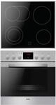 Amica Elektro-Herd-Set "EHC 12916 E" Komfortables Kochen und Backen mit bequemer