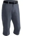 Caprihose MAIER SPORTS "Jennisei", Herren, Gr. 50, Normalgr&ouml;&szlig;en, grau, 90%