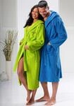 KangaROOS Unisex-Bademantel "Cassidy, f&uuml;r Damen & Herren, Standardl&auml;nge &