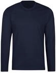 Trigema T-Shirt "TRIGEMA Langarmshirt aus 100% Baumwolle" 1 Stk.