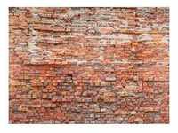 KOMAR Vliestapete "Bricklane" Tapeten Gr. B/L: 368 m x 248 m, Rollen: 1 St., braun