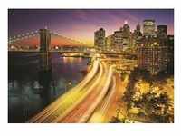 KOMAR Fototapete "NYC Lights" Tapeten 368x254 cm (Breite x Höhe), inklusive Kleister