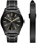 Quarzuhr ARMANI EXCHANGE, schwarz, Armbanduhren, Herren, Quarzuhr, Armbanduhr,