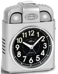 Quarzwecker ATLANTA "1947/19", silber (silberfarben), Wecker, Retro Wecker,...
