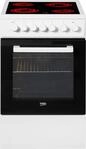 BEKO Elektro-Standherd "FSM57100GW" Simple Steam Reinigungsfunktion Abnehmbare