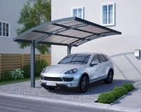 Palram - Canopia Einzelcarport "Arizona" Aluminium 260 cm Anthrazit 100%