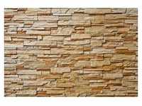 PAPERMOON Fototapete "Stone Wall" Tapeten Gr. B/L: 0 m x 0 m, bunt (mehrfarbig)