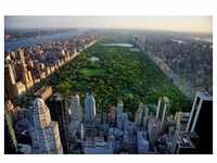PAPERMOON Fototapete "Central Park View" Tapeten Gr. B/L: 3,5 m x 2,6 m, Bahnen: 7