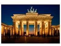 PAPERMOON Fototapete "Brandenburg Gate" Tapeten Gr. B/L: 3,5 m x 2,6 m, Bahnen: 7