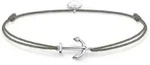 Armband THOMAS SABO "Little Secret Anker", silberfarben, grau, Armb&auml;nder,...