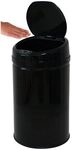 ECHTWERK M&uuml;lleimer "INOX BLACK" 1 Beh&auml;lter Infrarot-Sensor, Korpus aus...