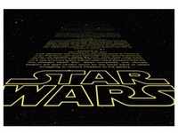 KOMAR Fototapete "Star Wars Intro" Tapeten Gr. B/L: 368 m x 254 m, Rollen: 8 St.,