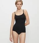 Shapinghemd TRIUMPH "Trendy Sensation", Damen, Gr. L, N-Gr, schwarz, Single Jersey,
