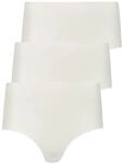 Taillenslip NINA VON C. "3er Pack Damen Taillenslip Secret", Damen, Gr. 38, beige