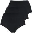 Taillenslip NINA VON C. "3er Pack Damen Taillenslip Fine Cotton", Damen, Gr. 38,