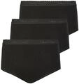 Taillenslip NINA VON C. "3er Pack Damen Taillenslip Slipboutique", Damen, Gr. 40,