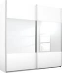 rauch Schwebet&uuml;renschrank "Quadra" mit Spiegelelementen