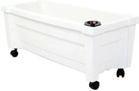 KHW Spalier Pflanzkasten auf Rollen mit Bew&auml;sserungssystem, BxTxH: 79x35x134 cm