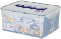 LOCK & LOCK Vorratsdose rechteckig, 4,8 l mit Ablaufgitter und Tragegriff