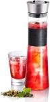 GEFU Karaffe "CASCADA" mundgeblasenes Borosilikatglas, 1 L