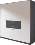 rauch Dreht&uuml;renschrank "Landsberg" mit praktischen T&uuml;ren und Schubk&auml;sten