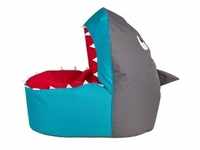 Sitzsack SITTING POINT "Shark Brava" Sitzsäcke grau (anthrazit) Baby Sitzsäcke