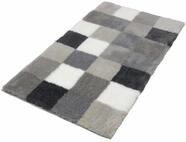 Badematte KLEINE WOLKE "Caro, Badvorleger, Badezimmer Teppich" Gr. 5, grau (flanell),