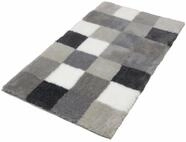 Badematte KLEINE WOLKE "Caro, Badvorleger, Badezimmer Teppich" Gr. 4, grau (flanell),