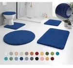 Badematte KLEINE WOLKE "RELAX, Badvorleger, Badezimmer Teppich" Gr. 3, blau