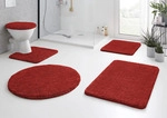 Badematte KLEINE WOLKE "RELAX, Badvorleger, Badezimmer Teppich" Gr. 2, rot...
