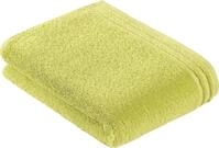 Vossen Badetuch "Calypso Feeling" mit schmaler Bord&uuml;re aus 100% Baumwolle, Vegan,