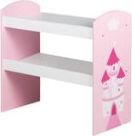 roba Kinderregal "Krone, rosa/pink" inklusive 5 Stoffboxen in 2 Gr&ouml;&szlig;en