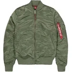 Bomberjacke ALPHA INDUSTRIES "MA-1 VF Vintage Fit 59 W", Damen, Gr. XS, gr&uuml;n (sage,