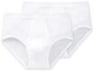Slip SCHIESSER "Original Classics", Herren, Gr. 5, wei&szlig; (100, wei&szlig;),...