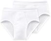 Schiesser Slip "Essentials" 2er-Pack, mit komfortablem Softbund