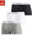 Calvin Klein Underwear Trunk "Low Rise Trunk 3 PACK" 3 Stk. mit wei&szlig;em Webbund