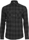 Kurzarmshirt URBAN CLASSICS "Urban Classics Herren Checked Flanell Shirt", Herren,