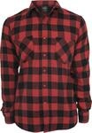 Kurzarmshirt URBAN CLASSICS "Urban Classics Herren Checked Flanell Shirt", Herren,