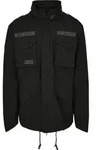 Wintermantel BRANDIT "Brandit Herren M-65 Giant Jacket", Herren, Gr. M, schwarz, 100%
