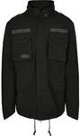 Wintermantel BRANDIT "Brandit Herren M-65 Giant Jacket", Herren, Gr. M, schwarz, 100%