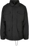 Langmantel BRANDIT "Brandit Herren M-65 Field Jacket", Herren, Gr. M, schwarz, 80%