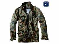 Wintermantel BRANDIT "Brandit Herren M-65 Field Jacket" Gr. 3XL, grün (flecktarn)
